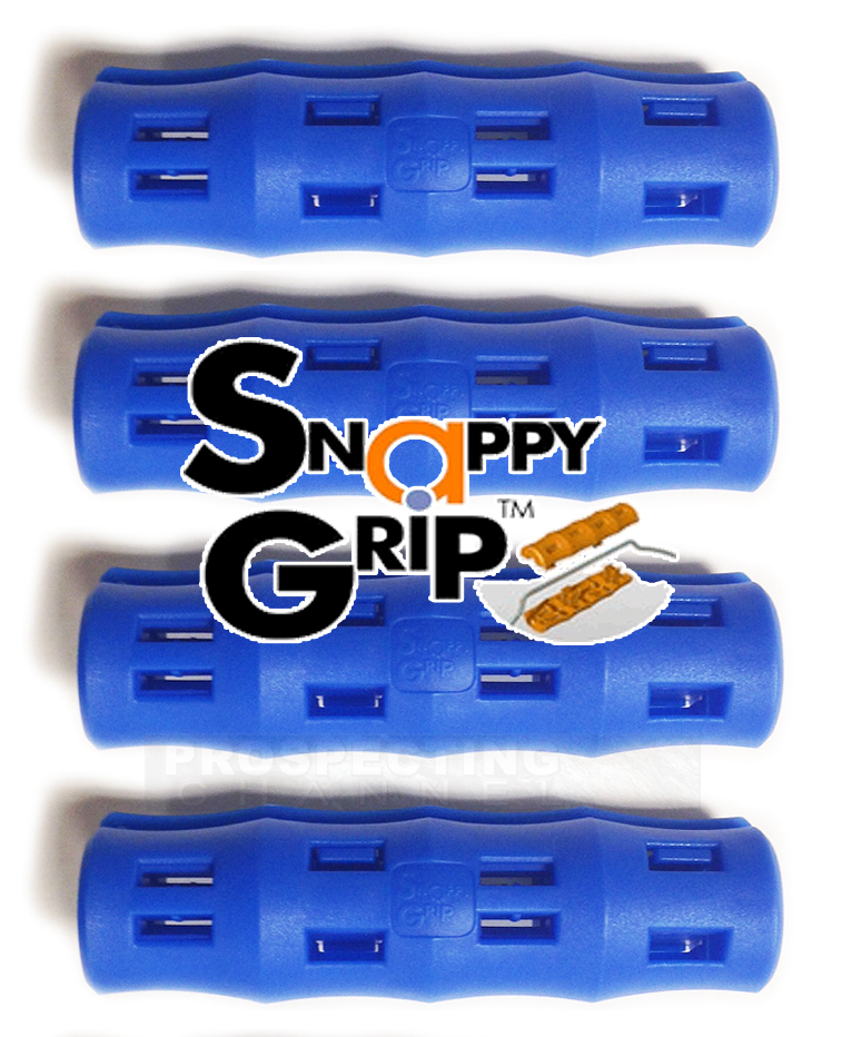 SNAPPY GRIP Egonomic Replacement Bucket Handles 4 BLUE