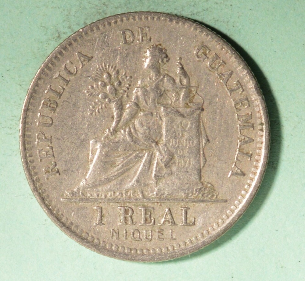 Guatemala 1 Real 1900 - InvD-274