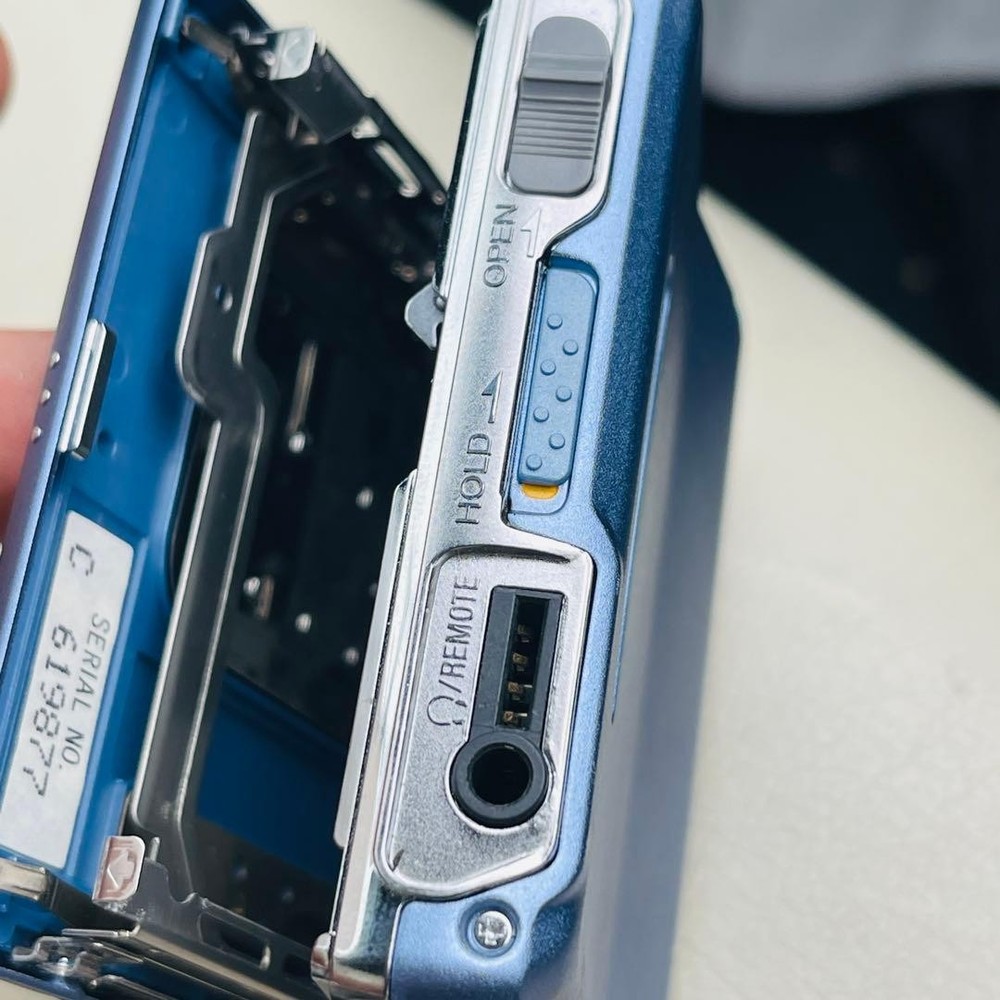 Sony MZ-E30 Portable MD Player Blue Operation confirmed