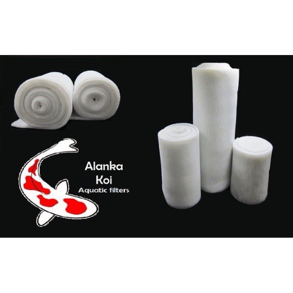 Alanka Koi Pond Filter Pad Media Roll White
