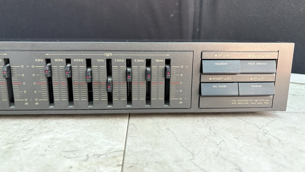 Technics SH-8038 7 Band Stereo Graphic Equalizer *Nice!*
