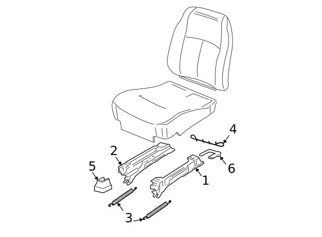 Genuine GM Return Spring 16793901