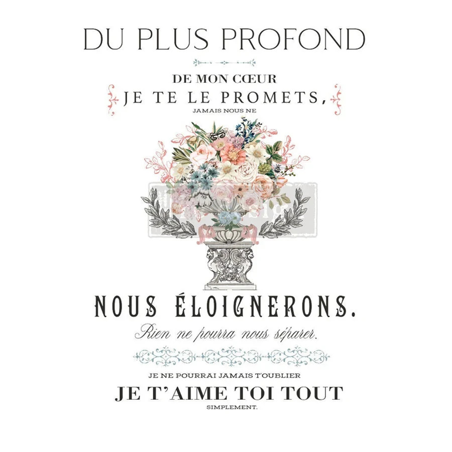 Re-Design with Prima Transfer - ROYAL BOUQUET