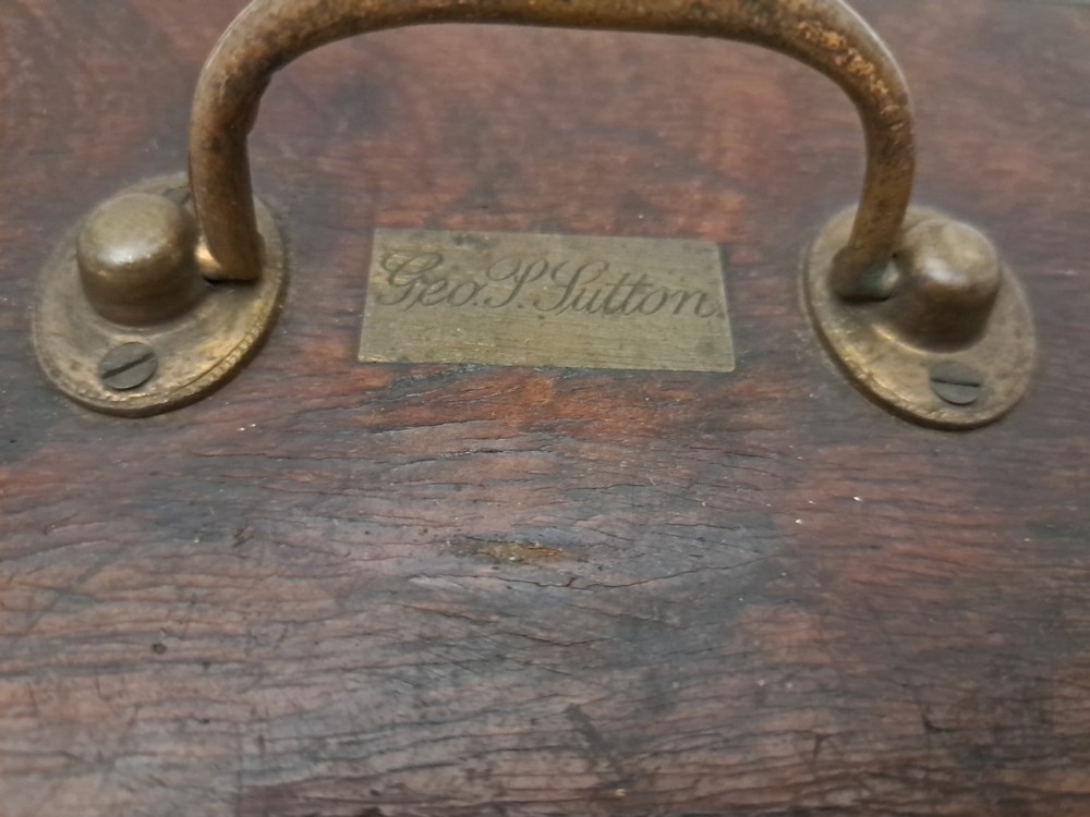 Antique Technical Mathematical Drawing Instruments Set Geometry in Wood Box