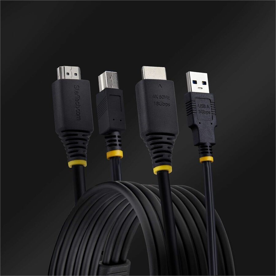 StarTech HU1226KVMCABLE 6ft HDMI USB KVM Cable 4K 60Hz