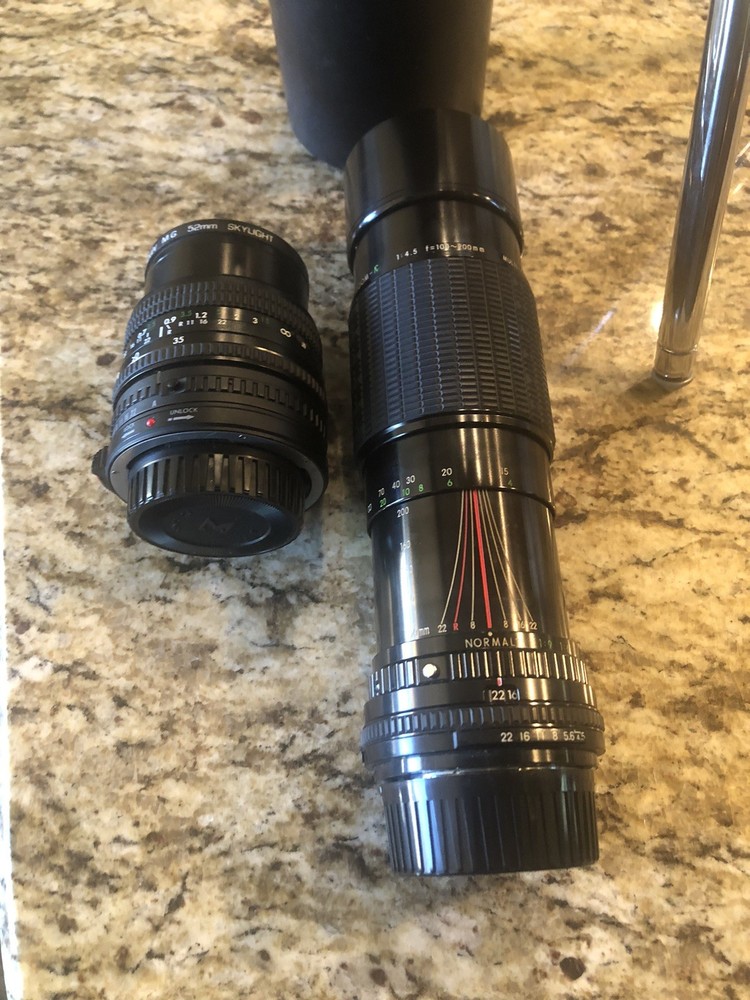 Telescope Camera Tripod And 2 Camera Lens