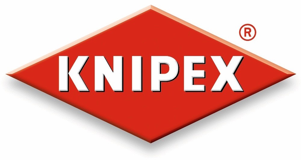 Knipex 7.3" Angled Blade Combination Shears - Spring Open & Locking Lever