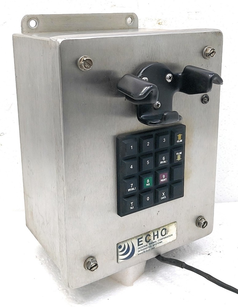 Federal Signal 81461807A E2-HND 2 Digital Intercom Station