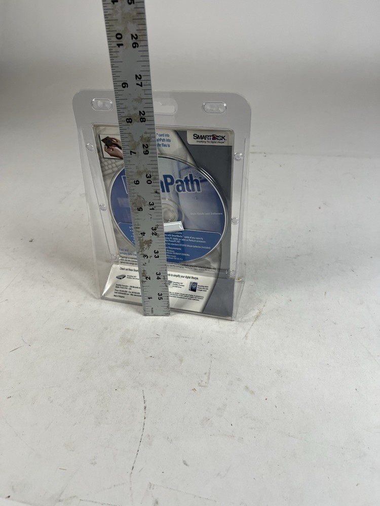 SmartDisk Flash Path Floppy Disk Adapter-SmartMedia Windows & Mac & Software CD