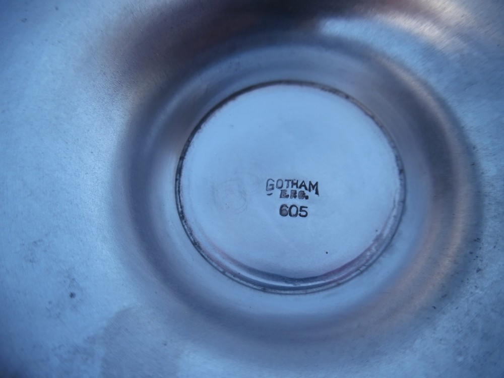 Vintage 10" Gotham 605 Silver plate Water Pitcher