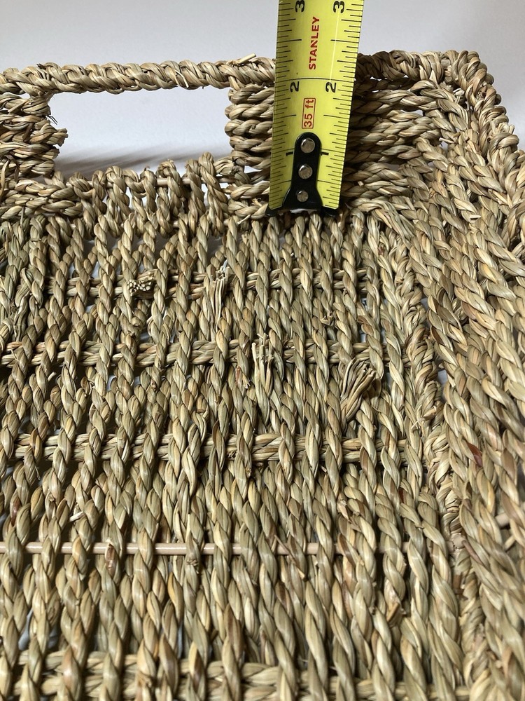 Wicker Basket Serving Tray