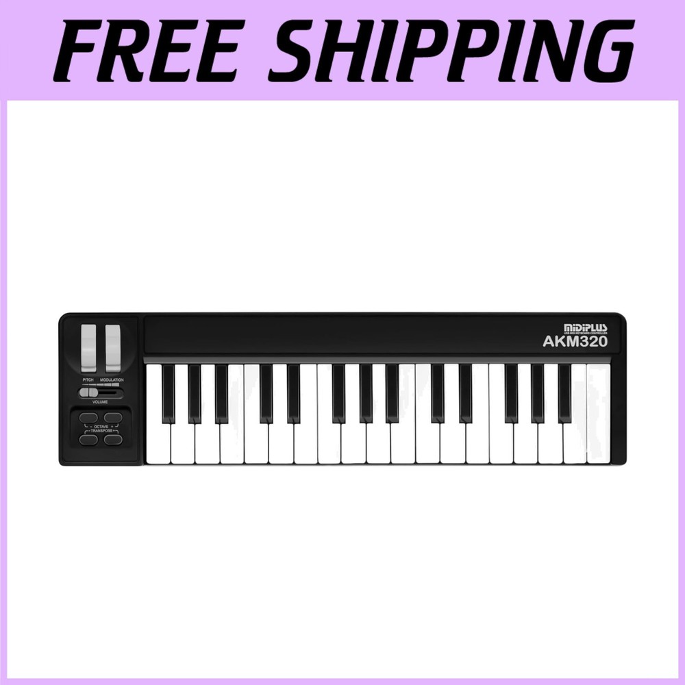 Midi Keyboard Controller with Pitch & Mod Wheels
