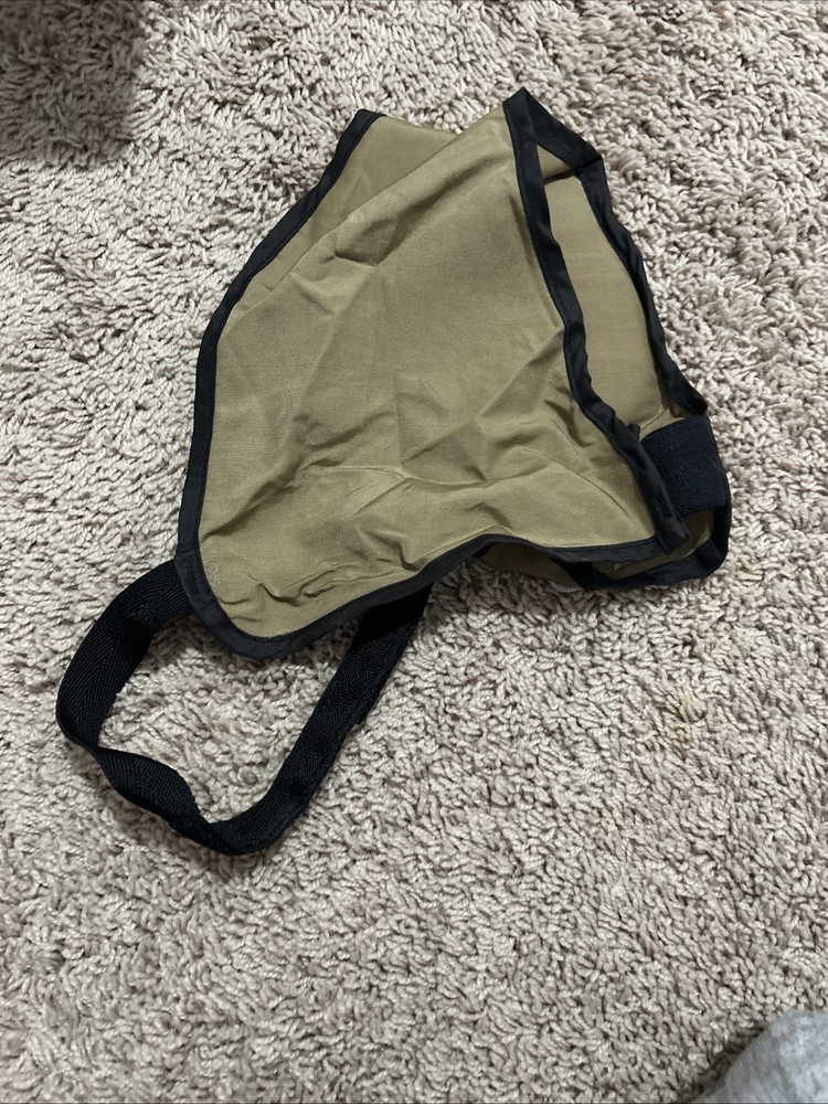 PAST Recoil Shield Small/medium Leather Patch. Preowned