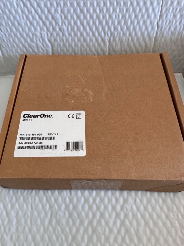 ClearOne INTERACT XLR Microphone Distribution Box - Black NEW!!