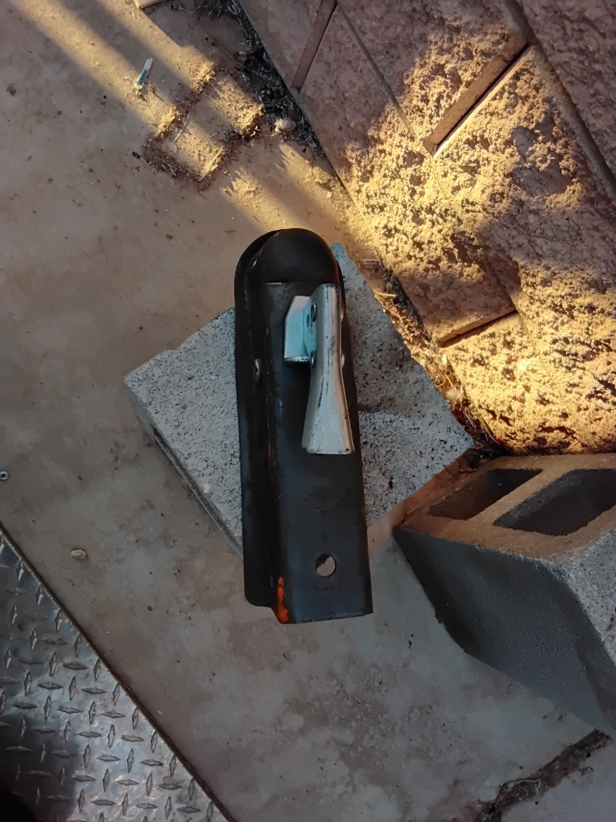 2" Straight Trailer Coupler 3500 Lb Capacity,