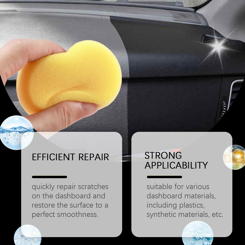 Car Dashboard Restorer Scratch Repair Paste Car Interior Scratch Remover
