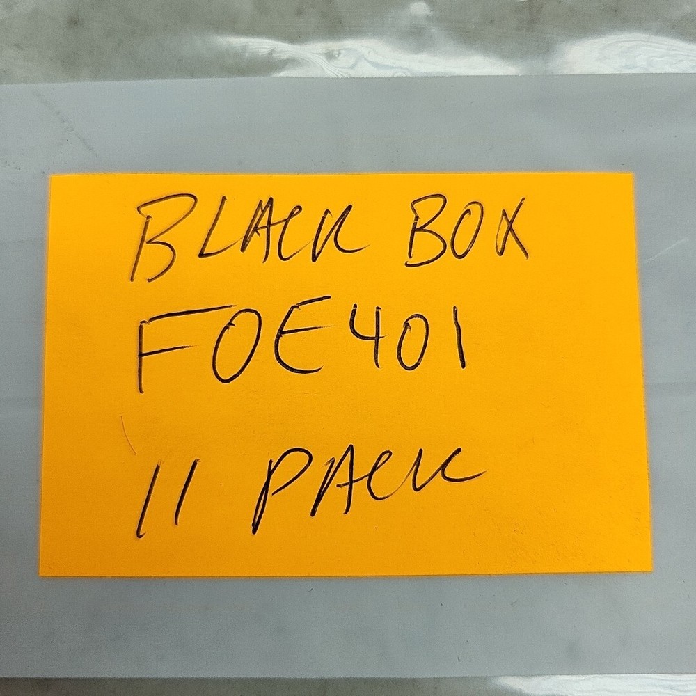 11 Pack Black Box FOE401 Adapter Type A ST Multimode
