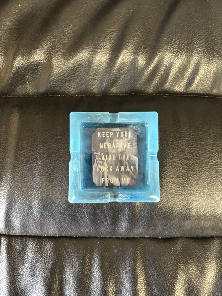 Blue Vibe Ashtray