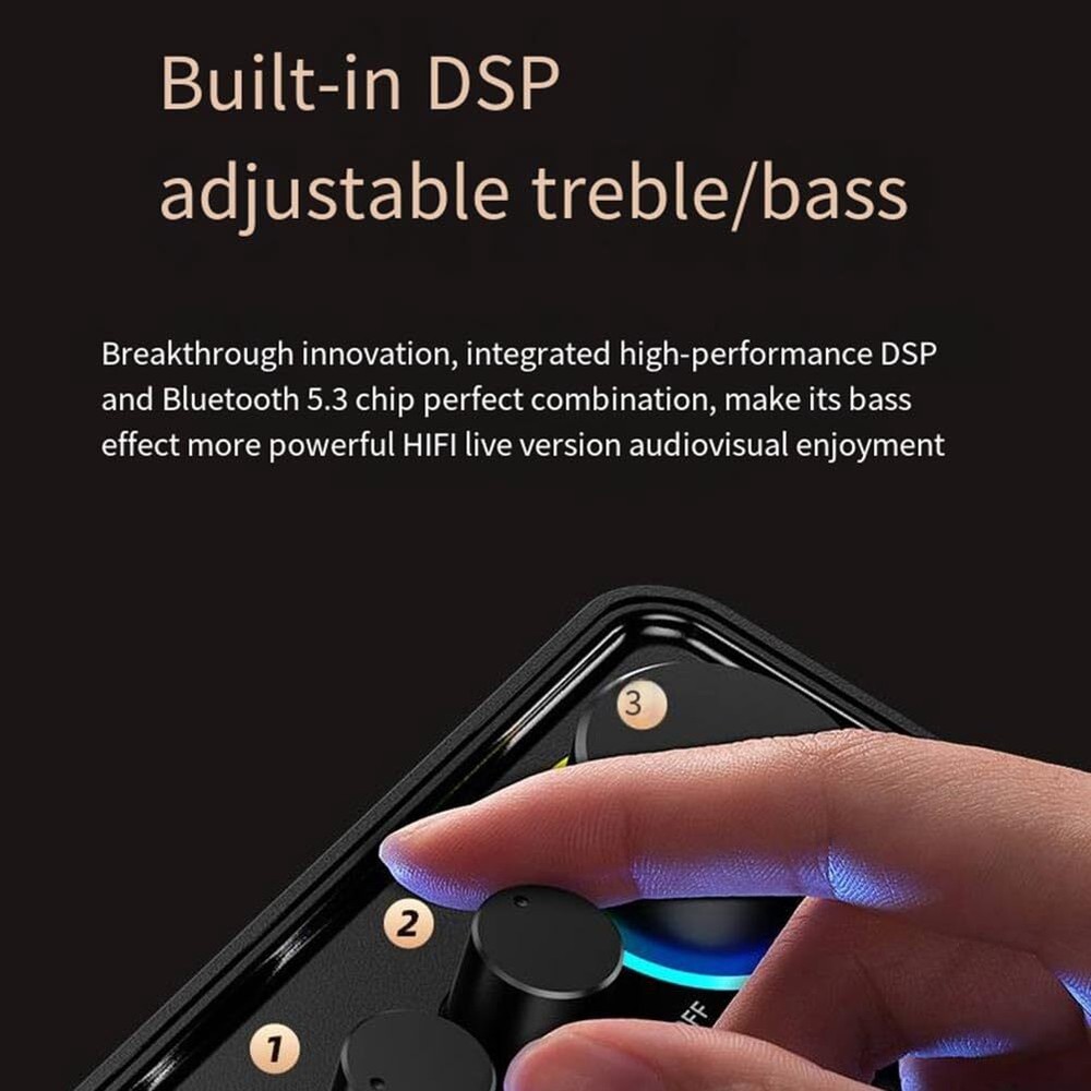 Bluetooth 5.3 Transmitter Receiver 2CH 200W Amplifier TPA3116D2 Stereo AUX Audio