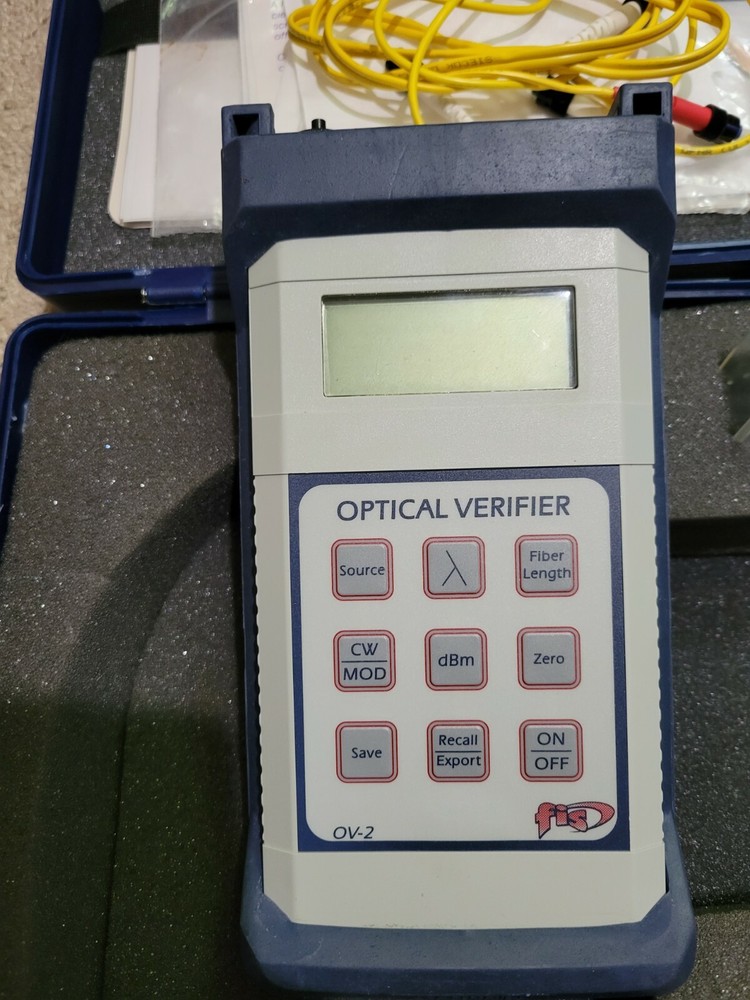 FIS Optical Verifier OV-2 with Case