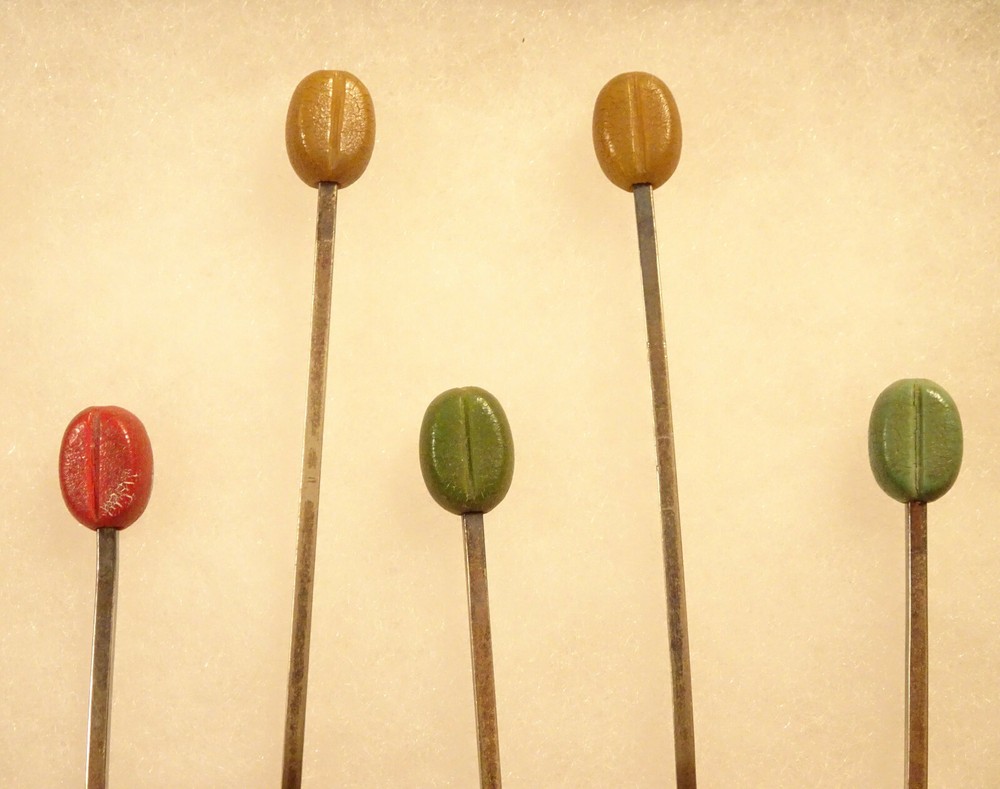 Antique Salt Spoons M & J Lot of 10 Silverplate Set