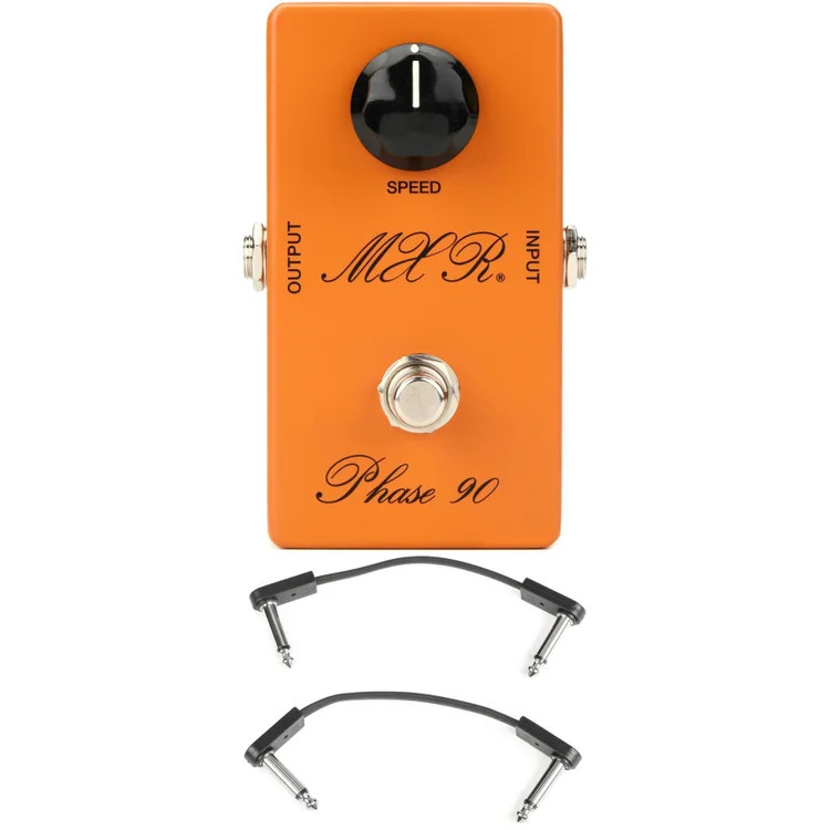 MXR CSP026 '74 Vintage Phase 90 Pedal with EBS Patch Cables