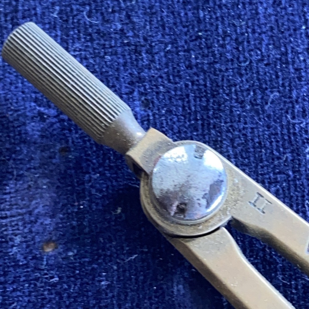 Antique Old Brass Drawing Compass