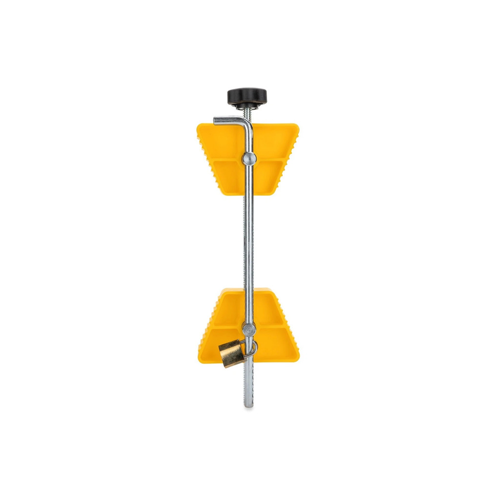 Camco Small Wheel Stop With Locking Feature 44653