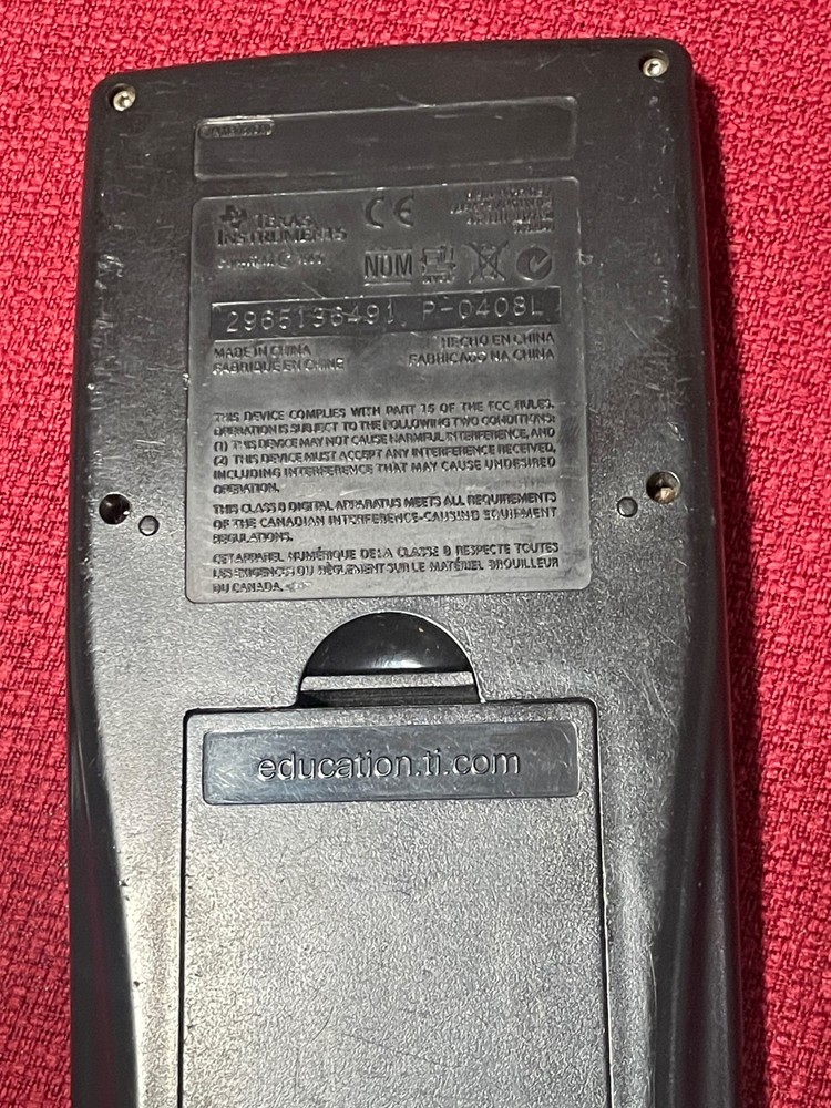 Texas Instruments TI-83 PLUS calculator