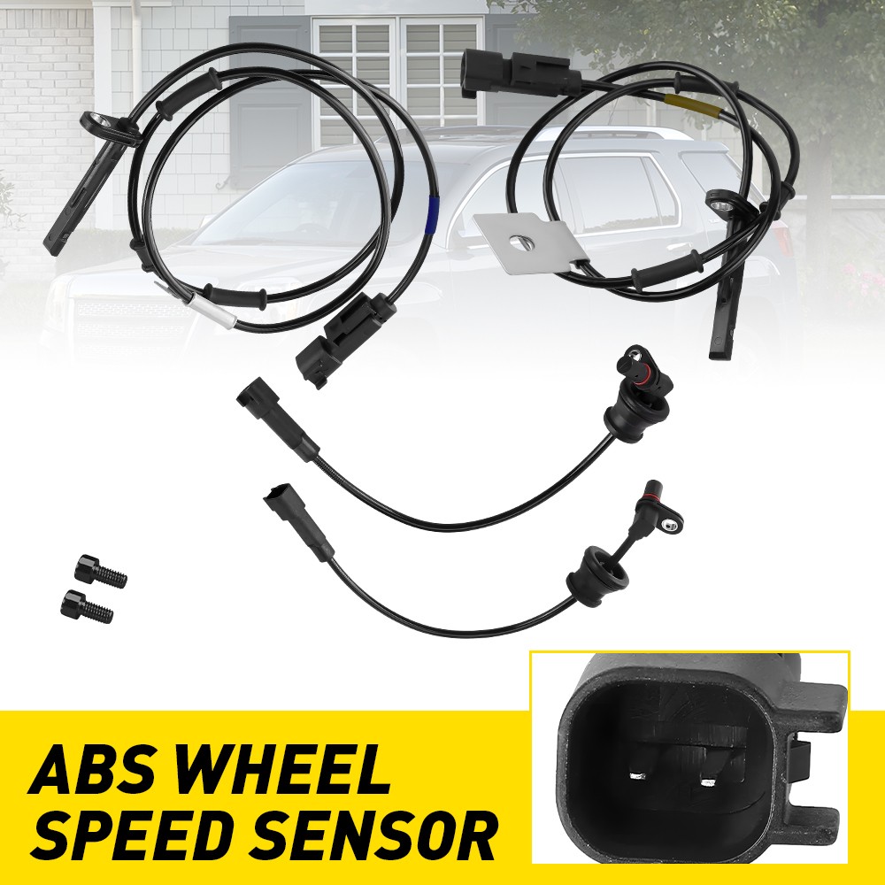 4X Front Rear Left&Right ABS Wheel Speed Sensor for 2010-17 Equinox Chevrolet ER