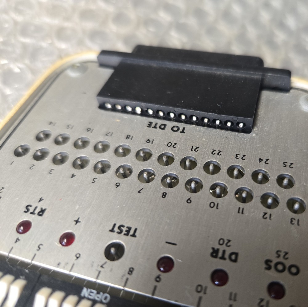 Serial Tester Multi-Tech Systems MODEL MT25 with manual and case. Free Shipping