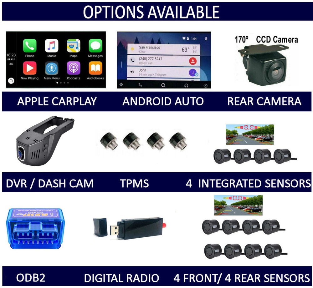 HOLDEN TRAX 2013-2017 GPS APPLE CARPLAY ANDROID AUTO CAMERA DAB+ TPMS DVR