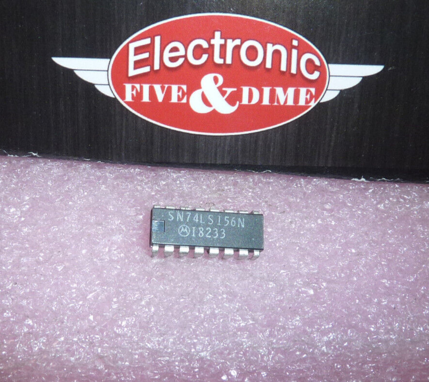 SN74LS156 Motorola Decoder/Driver Inverted Output CDIP16  IC
