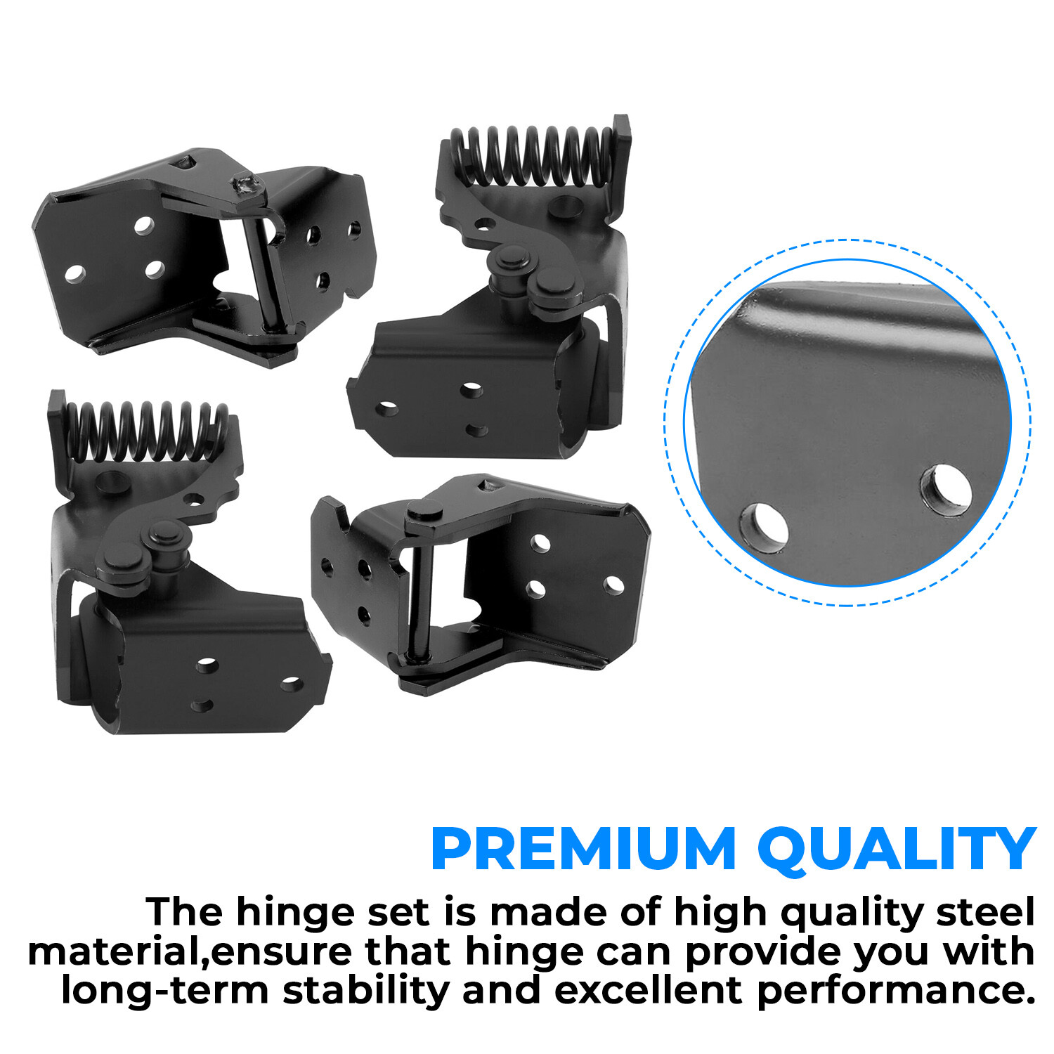 4pc Door Hinges For 78-88 G-body Malibu Regal El Camino Oldsmobile Monte Carlo
