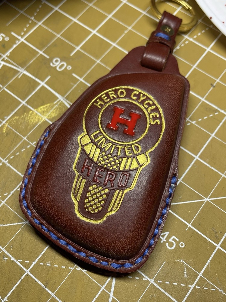 Two Exclusive handmade covers, custom logos, hand-painted