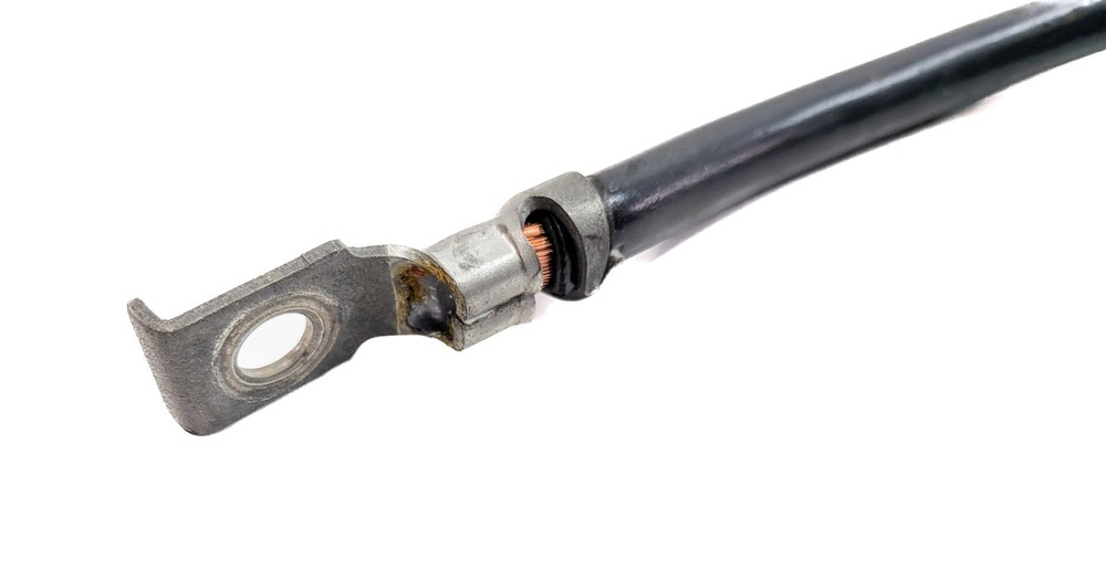 2010 BMW X6 (E71) 3.0L (N54) ENGINE NEGATIVE BATTERY TERMINAL WIRE CABLE