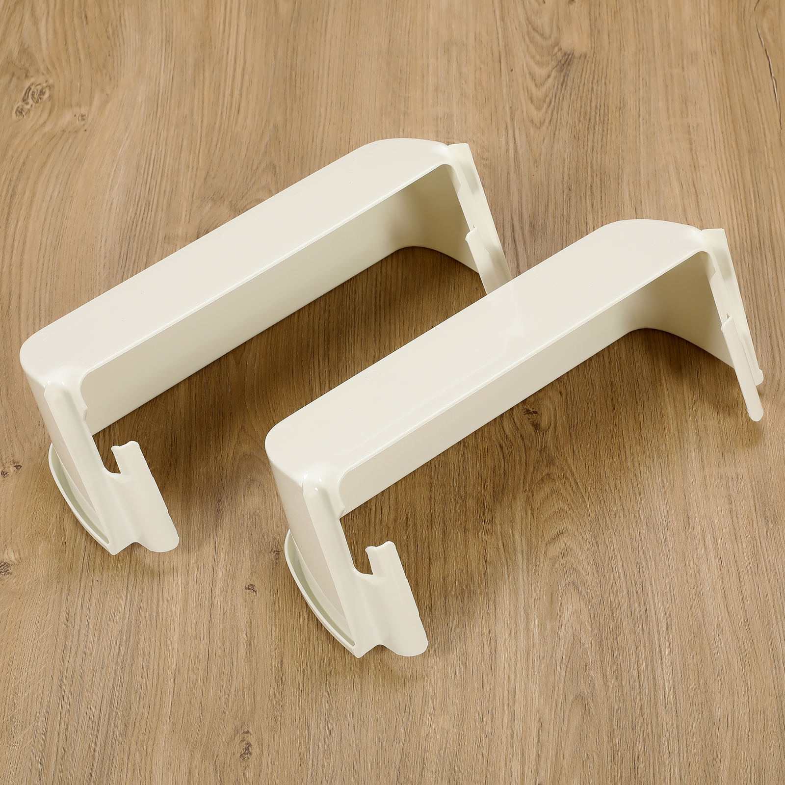 2-Pack 240323001 Door Bin Shelf White Lower ABS For Frigidaire Refrigerator