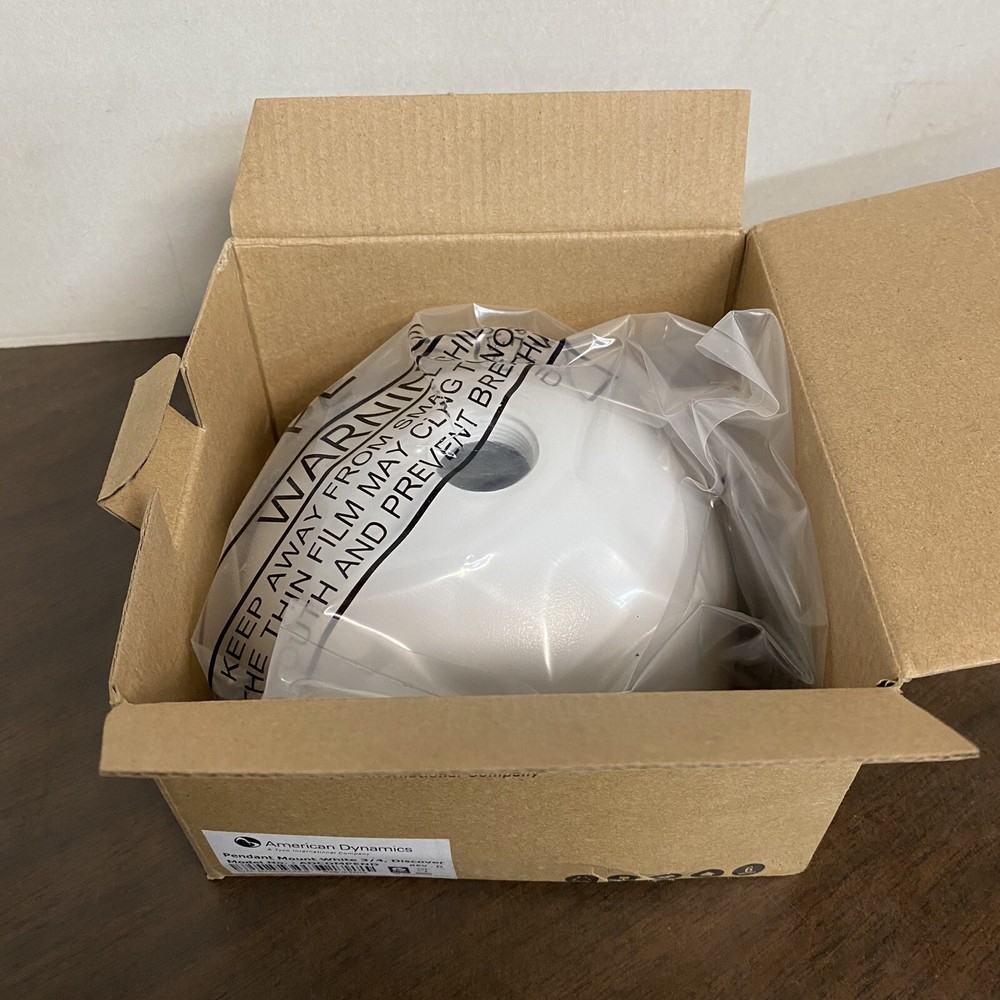 American Dynamics ADCDMPEND Pendant mount white 3/4 NIB