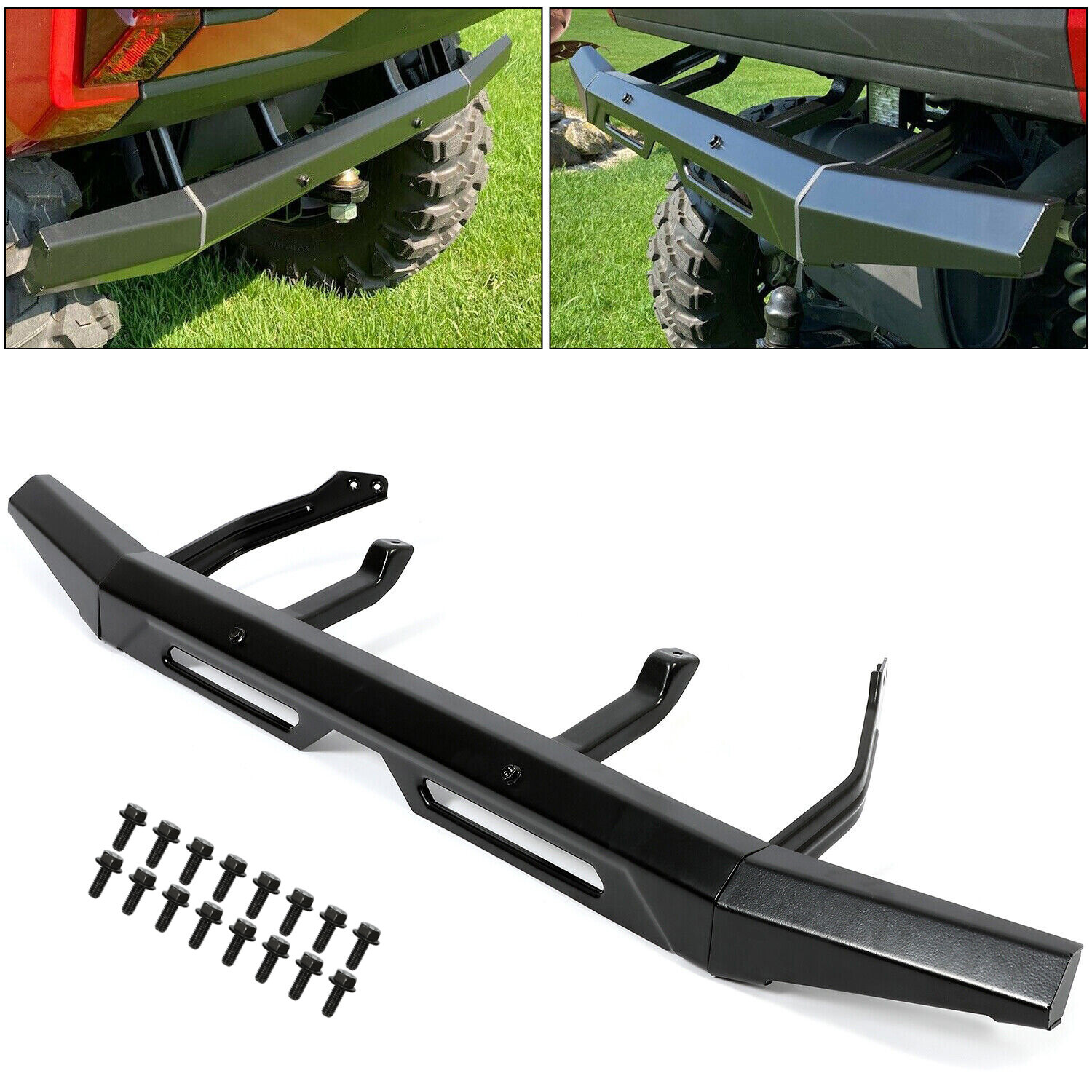 For Polaris Rear Bumper Brushguard 2018-2024 Ranger 1000 Crew XP #2882529