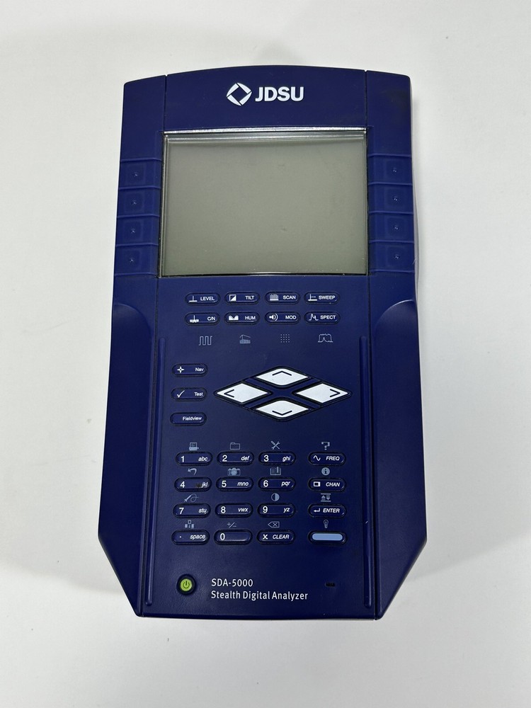 JDSU Acterna SDA-5000 ~ Stealth Digital CATV Sweep Analyzer ~ No Power Supply