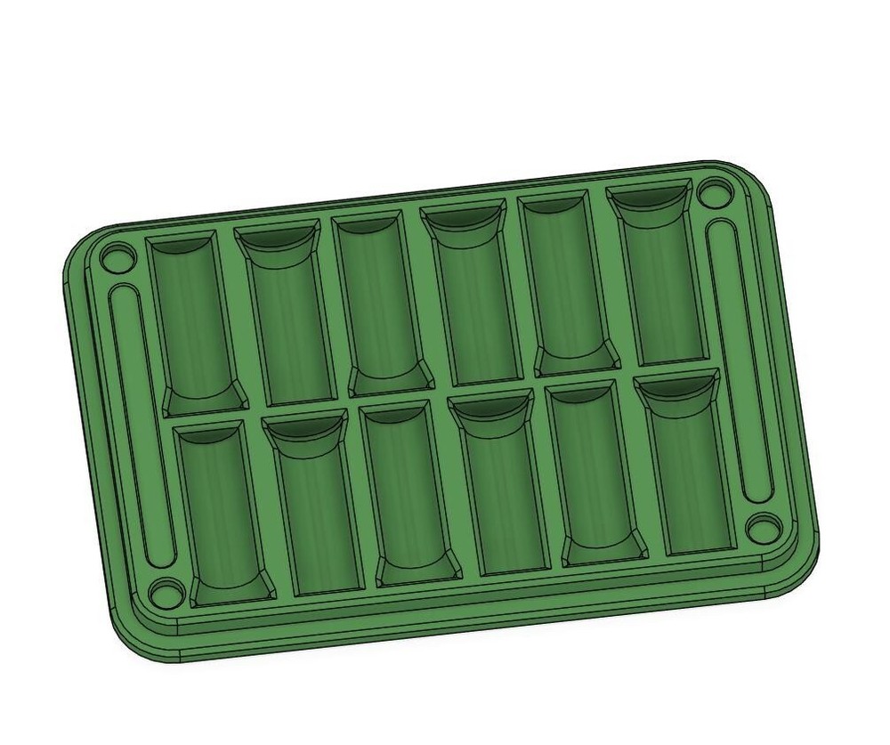 RCBS Bullet Puller Collet Storage Case 12 slot