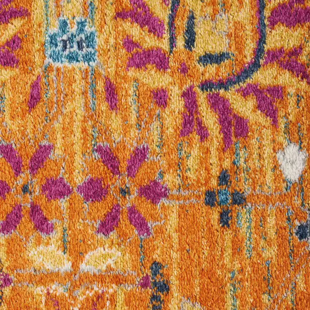 Passion Sun Doormat 2 Ft. X 3 Ft. Persian Vintage Kitchen Area Rug