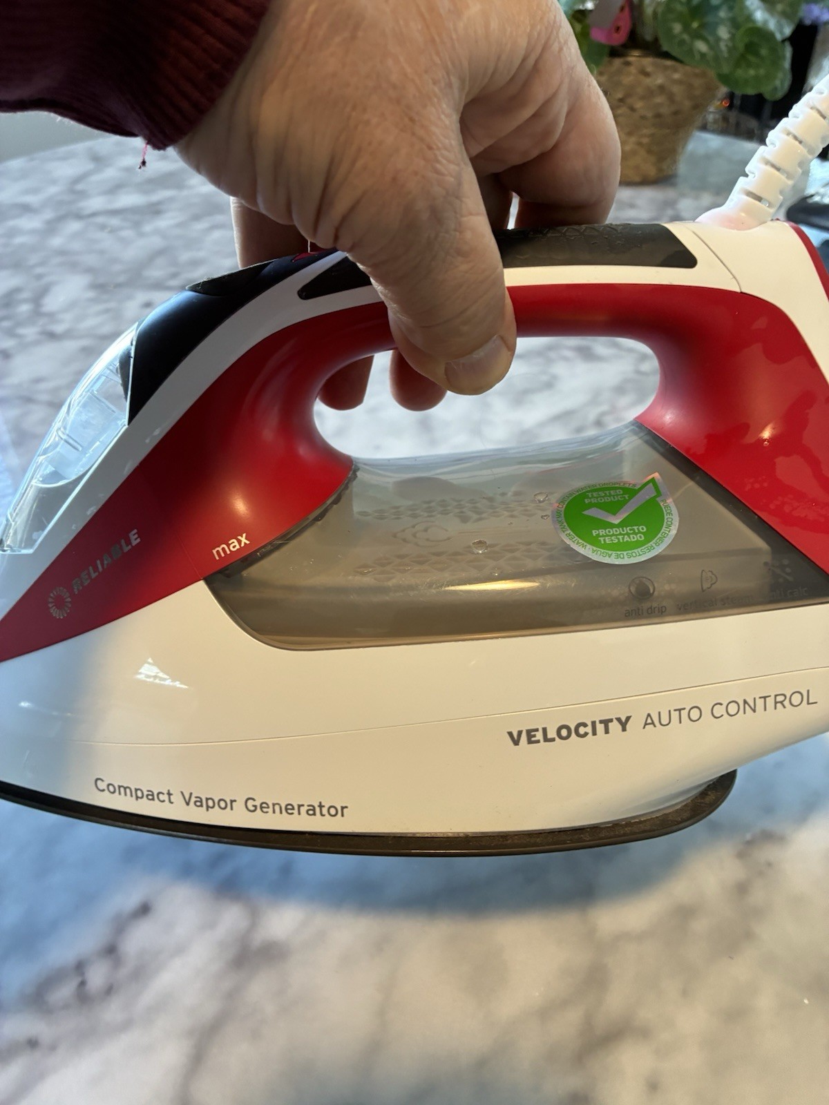 Reliable Velocity 2701R Steam Iron