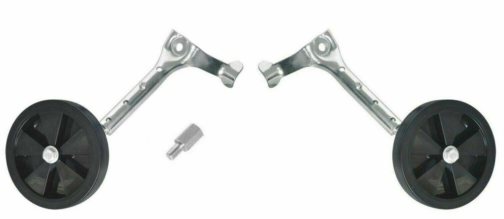 PAIR STABILIZER WHEELS UNIVERSAL SUPPORT WHEELS FOR CHILD BICYCLE