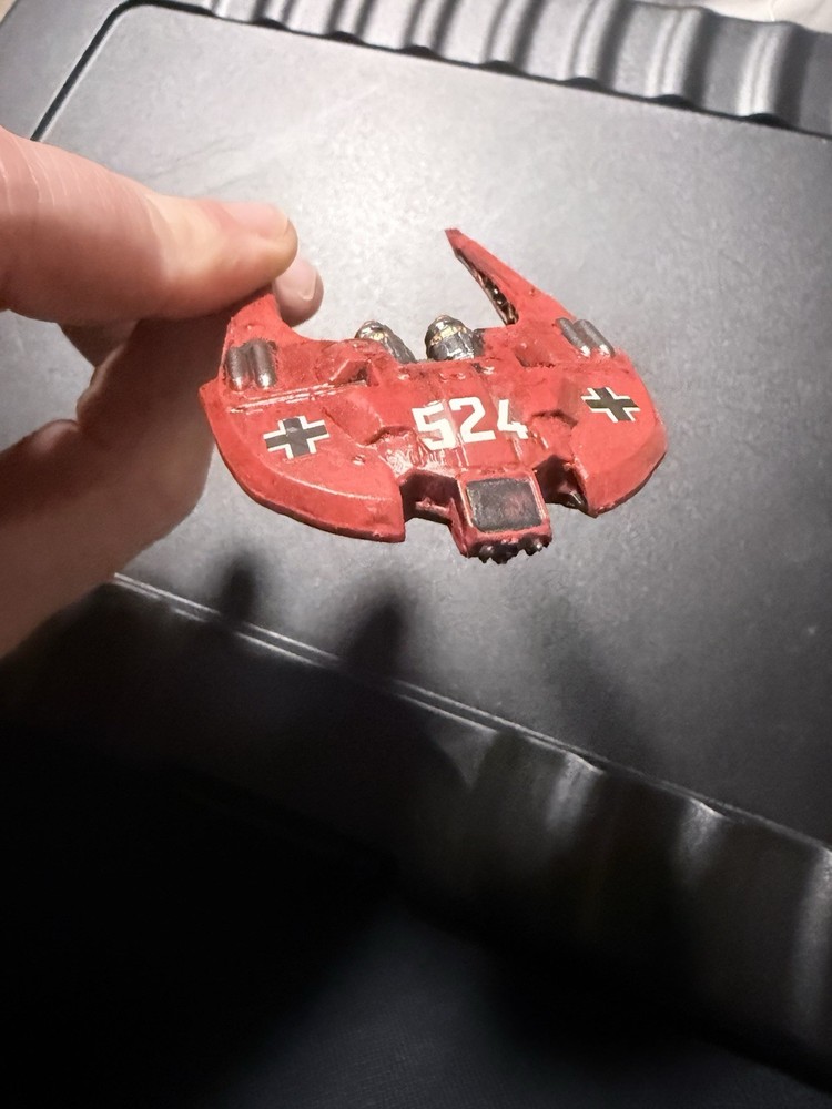German Space Fighter Fast Attack Fighter 3-D printed resin Home designed