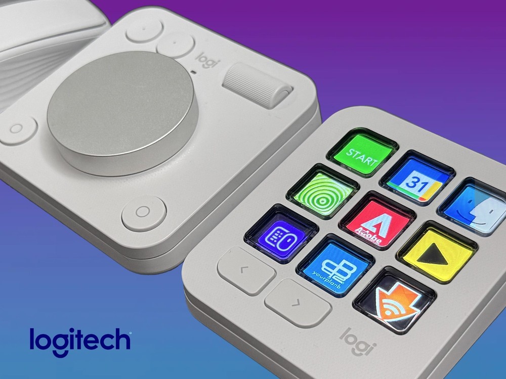 Logitech - MX Creative Console Dialpad&Keypad Grafic Design, Photo/Video Editing