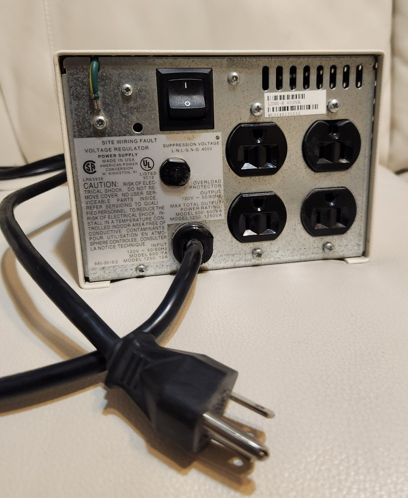 APC Line-R 600VA Automatic Voltage Regulator