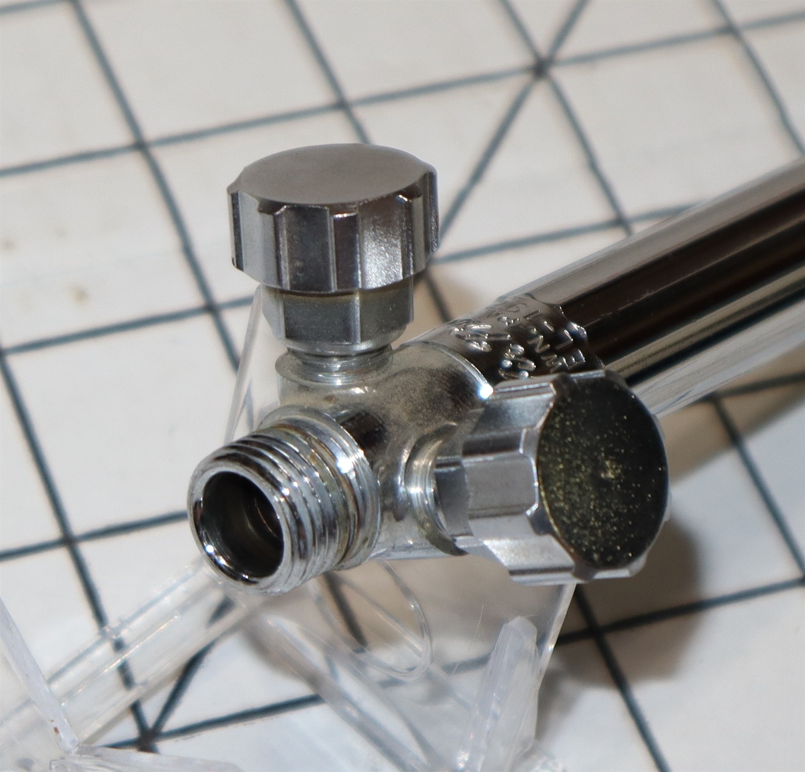 Air Products USA 1921 Torch Handle 6129 Cutting Attachment & Tips Oxy-Acetylene