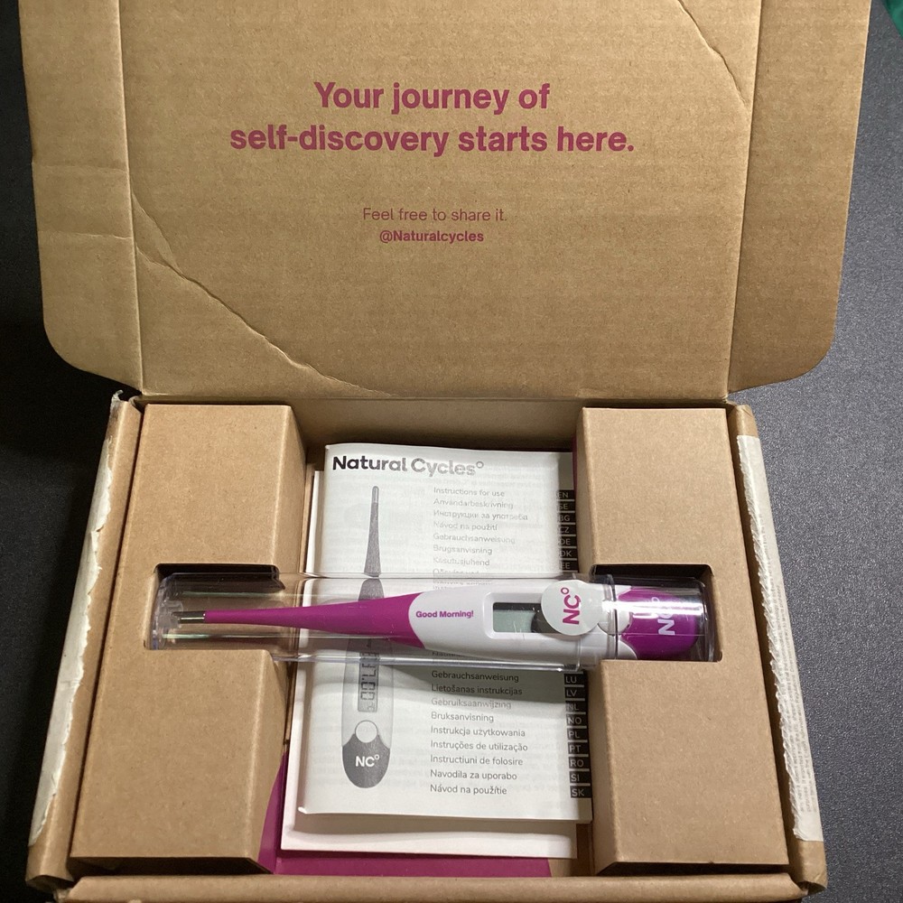 NC Natural Cycles Birth Control Thermometer New Never Used