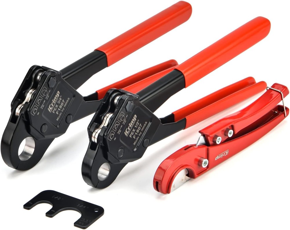 iCrimp Angle Head F1807 PEX Pipe Crimping Tool